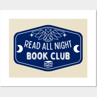 book club - read all night Posters and Art